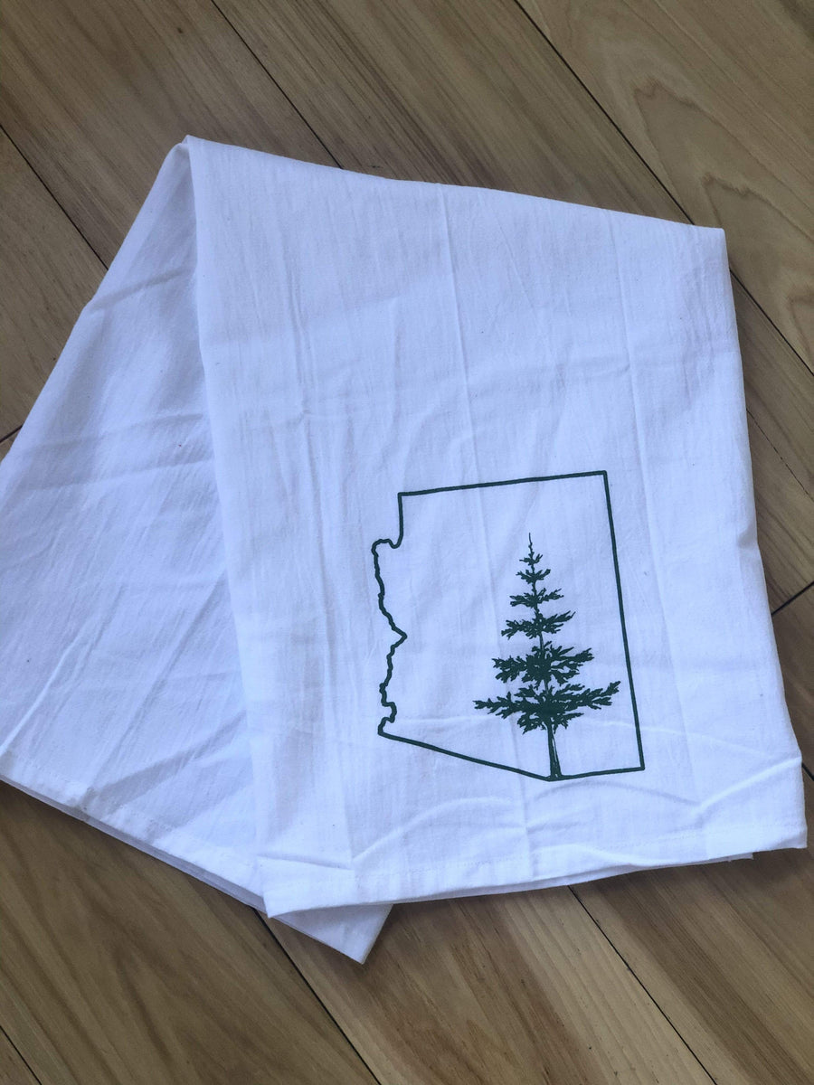 Pine Tree Kitchen Tea Towel