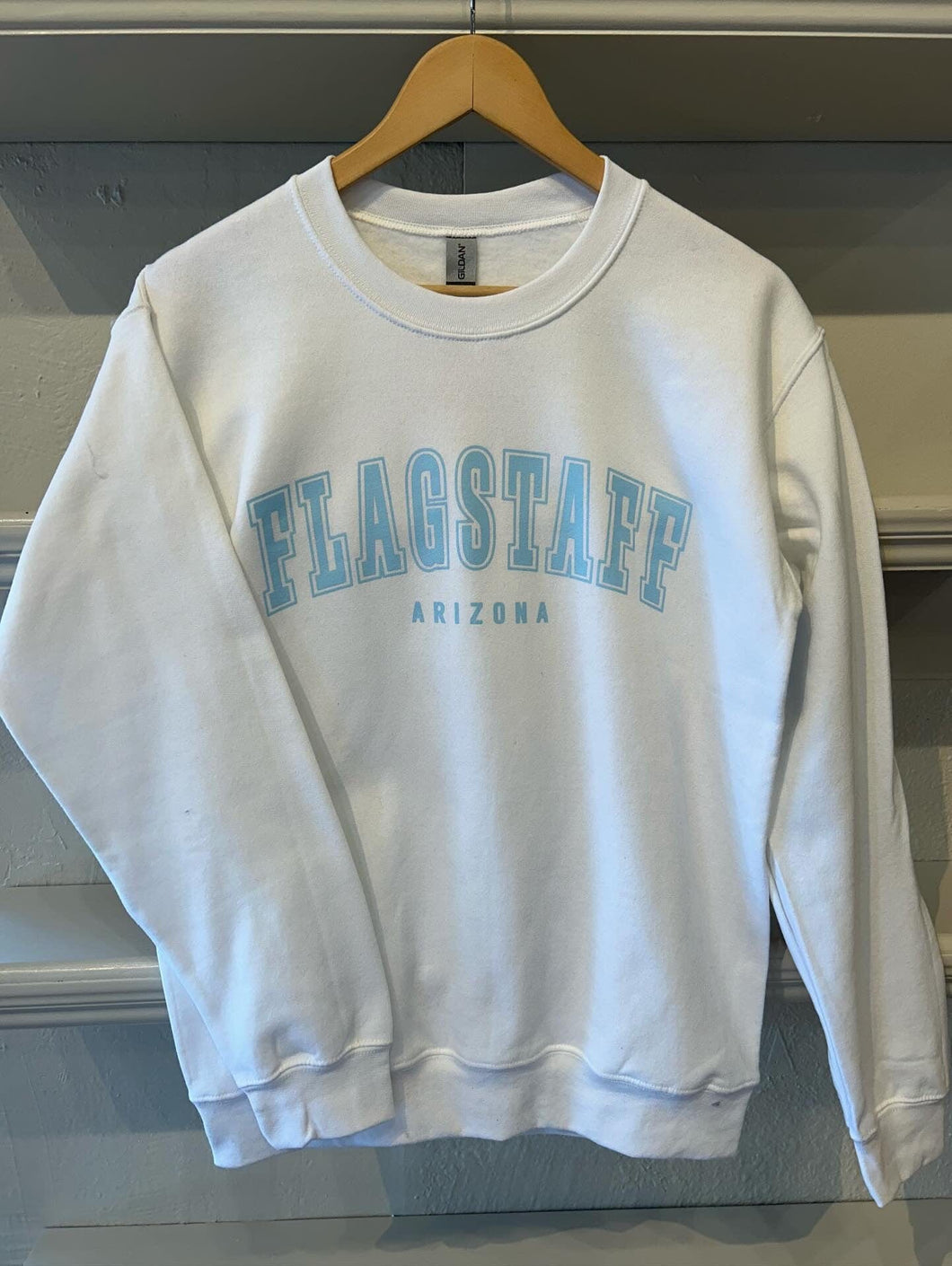 Local Tshirts Custom Flagstaff Collegiate Crew Neck Sweatshirt